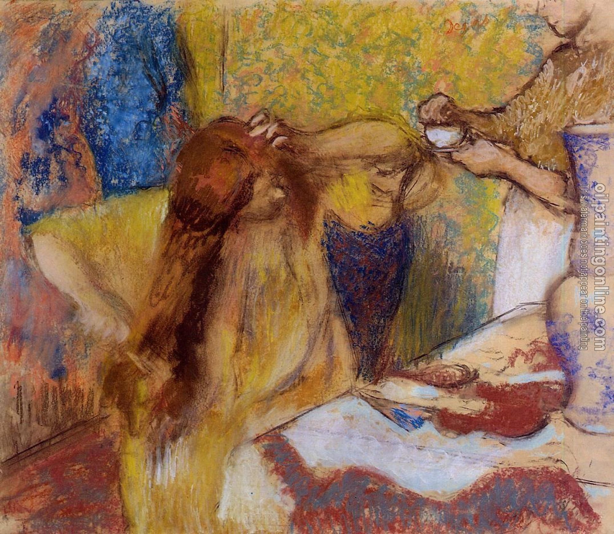 Degas, Edgar - Woman at Her Toilette